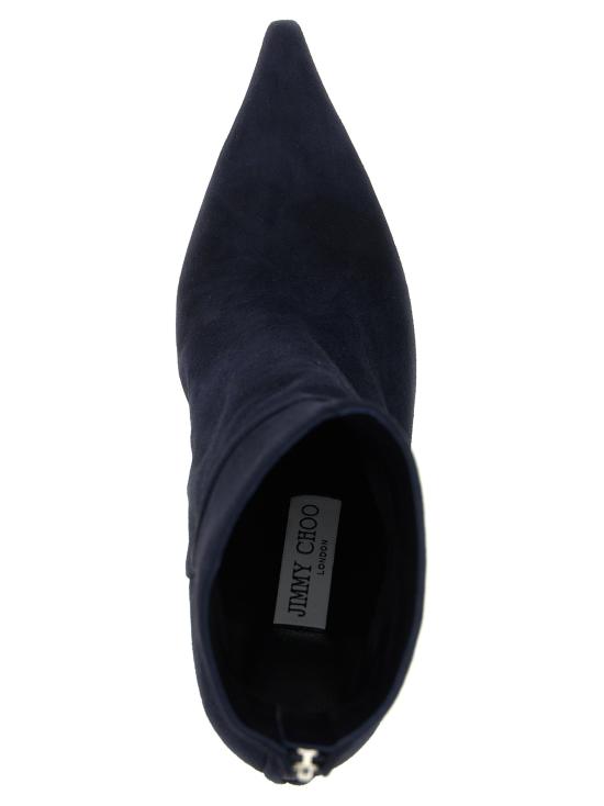 26FW 지미추 부츠 사이카스  및 앵클  블루 - JIMMY CHOO