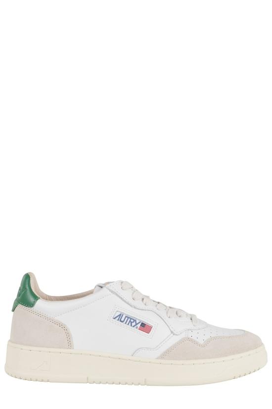 26FW 오트리 메달리스트 로우 스니커즈 AULM 099 White