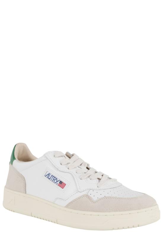 26FW 오트리 메달리스트 로우 스니커즈 AULM 099 White - AUTRY