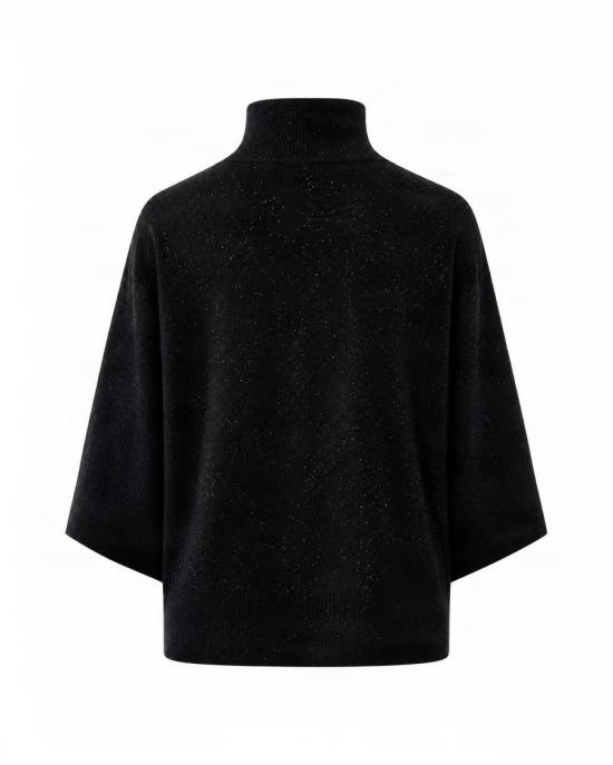26FW 파비아나 필리피 터틀넥 8430496 Black - FABIANA FILIPPI