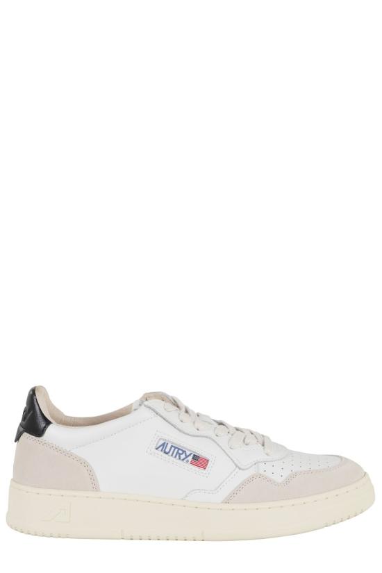 26FW 오트리 메달리스트 로우 스니커즈 AULM 099 White
