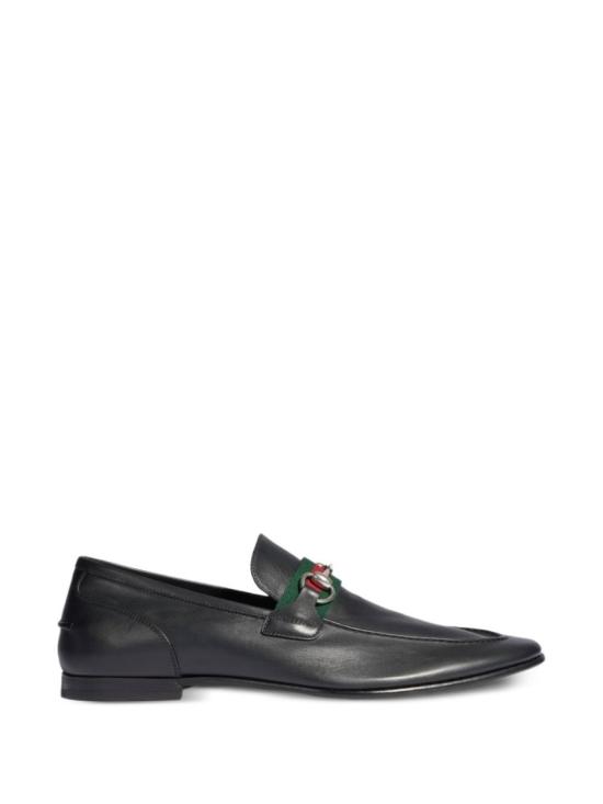 26FW 구찌 코모 홀스빗 레더 로퍼 874936AAGSM1060 Black