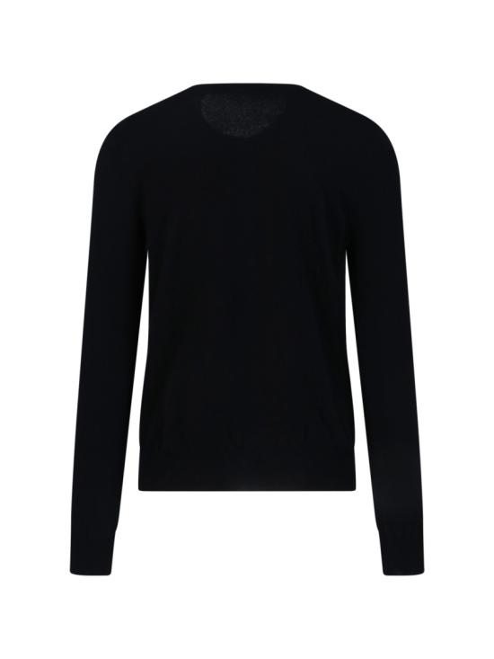26FW 꼼데가르송 플레이 레드 하트 니트 가디건 AX N007 0511 Black - COMME DES GARCONS
