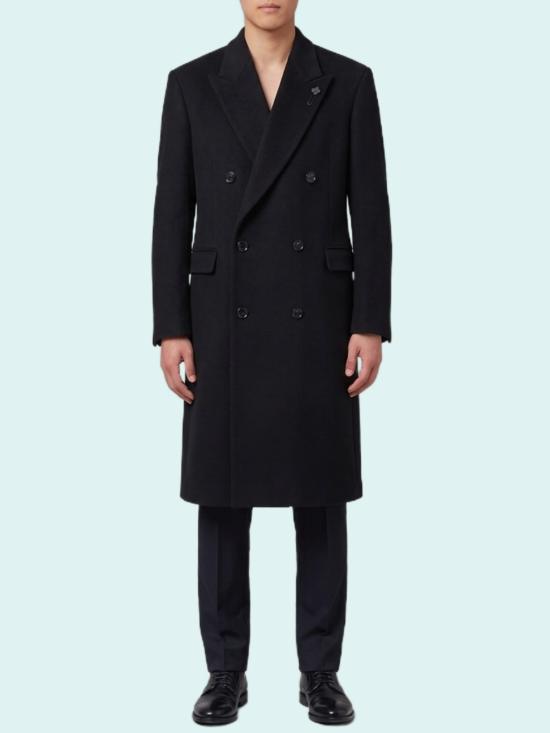 26FW 라르디니 코트 AC40408E CN65601 999 BLACK DOM