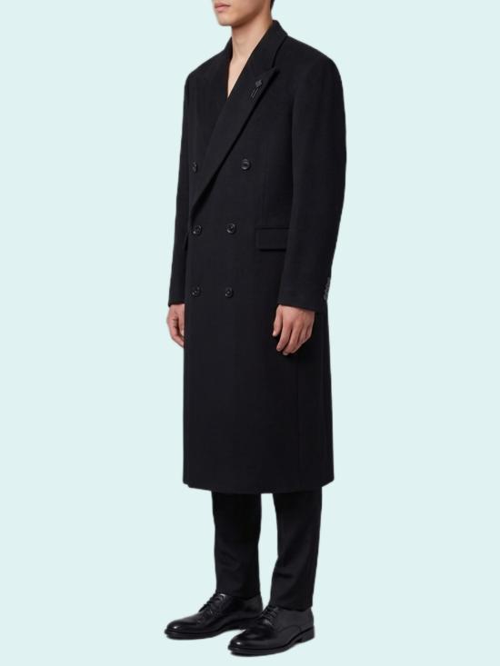 26FW 라르디니 코트 AC40408E CN65601 999 BLACK DOM - LARDINI
