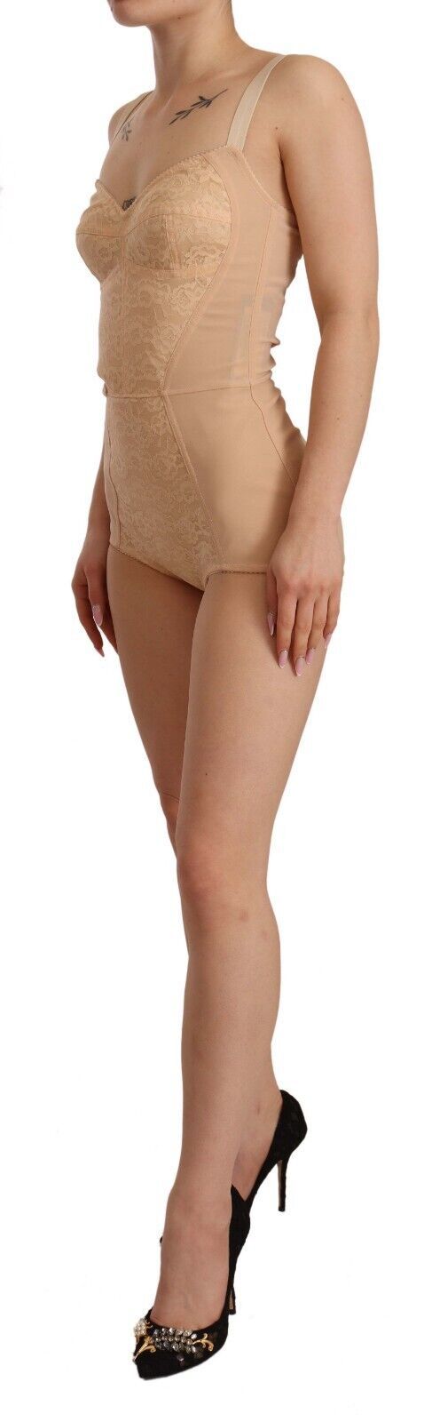  돌체앤가바나 바디수트 티셔츠 TSH2695 BEIGE