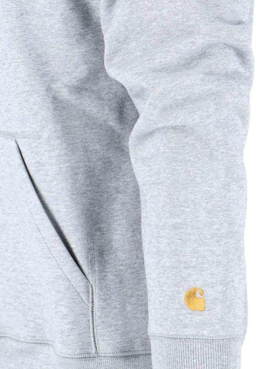 26FW 칼하트 체이스 후드 티셔츠 I03366100MXX Grey - CARHARTT