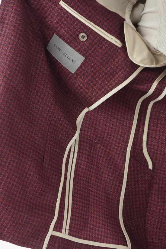  꼬르넬리아니 수트 자켓 85X294 0116952 040 Burgundy - CORNELIANI