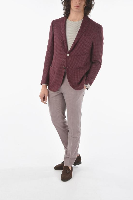  꼬르넬리아니 수트 자켓 85X294 0116952 040 Burgundy - CORNELIANI