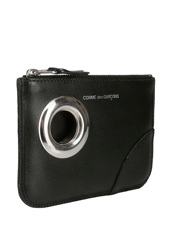 26FW 꼼데가르송 클래식 레더 라인 파우치 SA8100SE 1 BLACK - COMME DES GARCONS