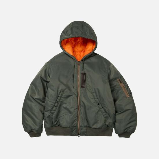  프리즘웍스 패딩 FZW2025FWOT004 GREEN - FRIZMWORKS