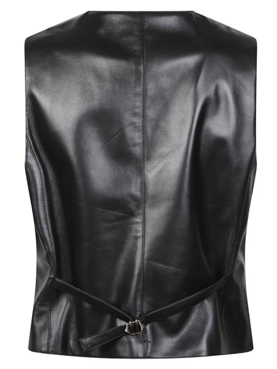 26FW 존 리치몬드 가죽 자켓 RMA26108GT Black - JOHN RICHMOND