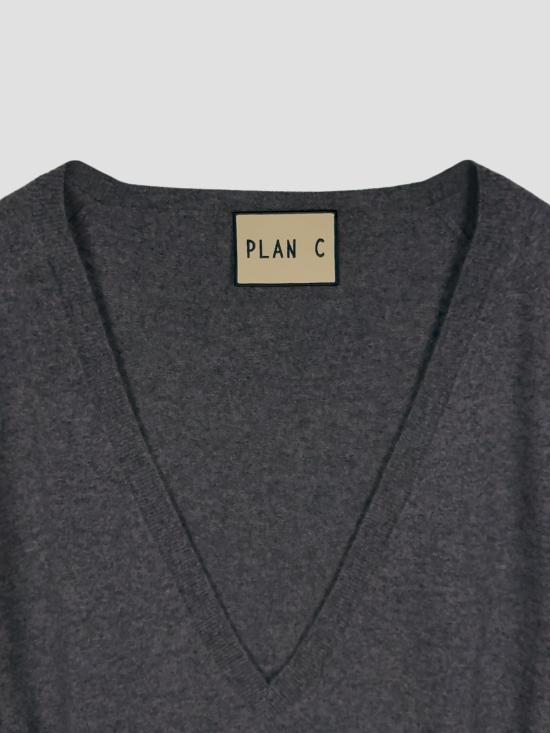 26FW 플랜씨 스웨터 MVCMH50K00FW009 00N30 PEWTER GREY - PLAN C