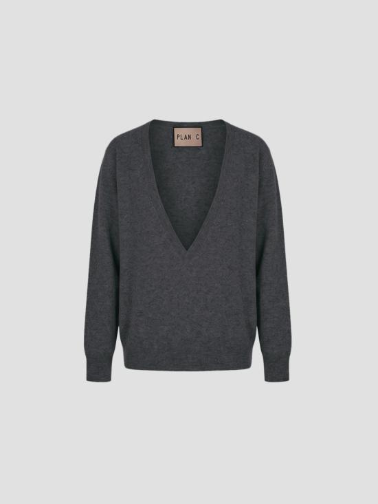 26FW 플랜씨 스웨터 MVCMH50K00FW009 00N30 PEWTER GREY