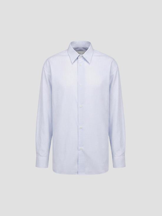 26FW 베르너 퀼 긴팔 셔츠 398S26 051 BLUE CHECK