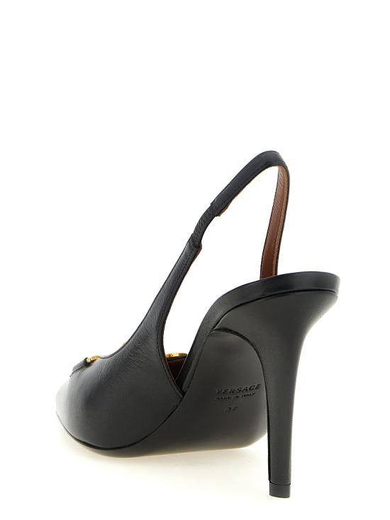 26FW 베르사체 힐/펌프스 10268491A172531B00G Black - VERSACE