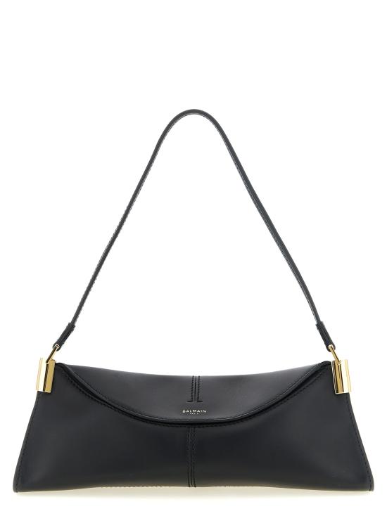 26FW 발망 숄더백 HN0AE095LMRK0PA Black