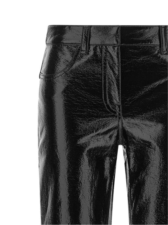 26FW 쿠레쥬 가죽 팬츠 426CPA798VY00149999 Black - COURREGES