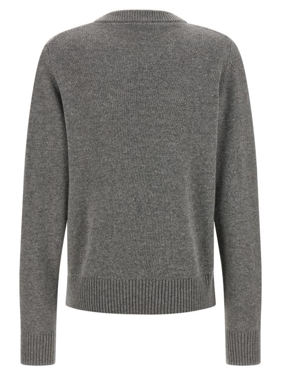 26FW 가니 긴팔 티셔츠 A1150052920 Gray - GANNI