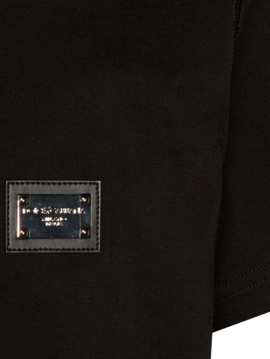 26FW 돌체앤가바나 반팔 티셔츠 G8PT1T G7P1BN0000 BLACK - DOLCE & GABBANA