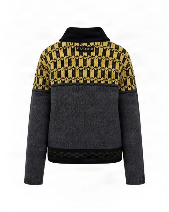 26FW 마르니 가디건 1017531 Black - MARNI