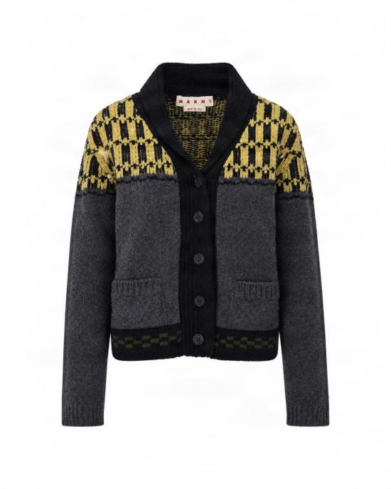 26FW 마르니 가디건 1017531 Black
