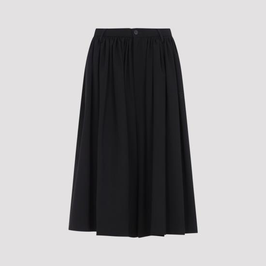 26FW MM6 메종마르지엘라 미디 스커트 S62MU0079 M35436 900 BLACK - MM6 MAISON MARGIELA