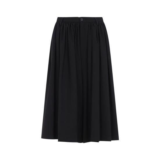 26FW MM6 메종마르지엘라 미디 스커트 S62MU0079 M35436 900 BLACK - MM6 MAISON MARGIELA