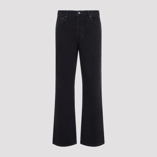 26FW 오프화이트 데님 팬츠 44MYA18JF26D00E019 STONE RAW BLACK