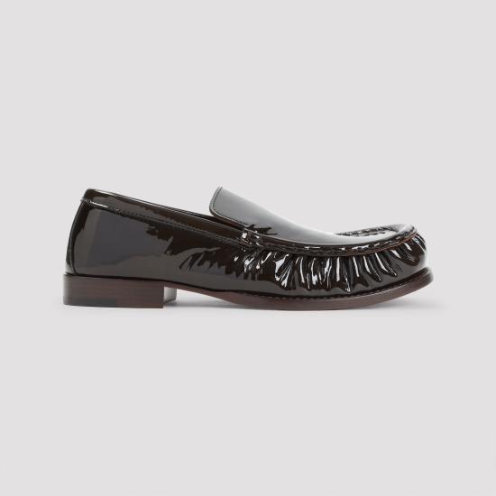 26FW 드리스 반 노튼 로퍼 2620117100135 607 OLIVE - DRIES VAN NOTEN