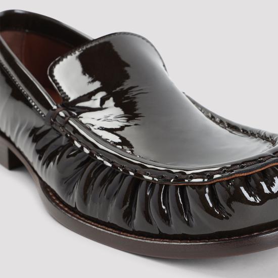 26FW 드리스 반 노튼 로퍼 2620117100135 607 OLIVE - DRIES VAN NOTEN