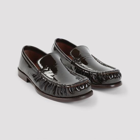 26FW 드리스 반 노튼 로퍼 2620117100135 607 OLIVE - DRIES VAN NOTEN