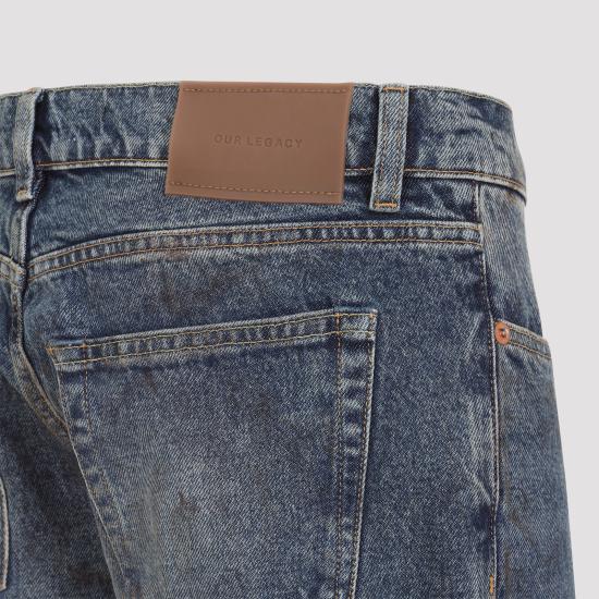 26FW 아워레가시 칼슨 컷 앨리 캣 워시 데님 팬츠 M4265CA ALLEY CAT WASH - OUR LEGACY