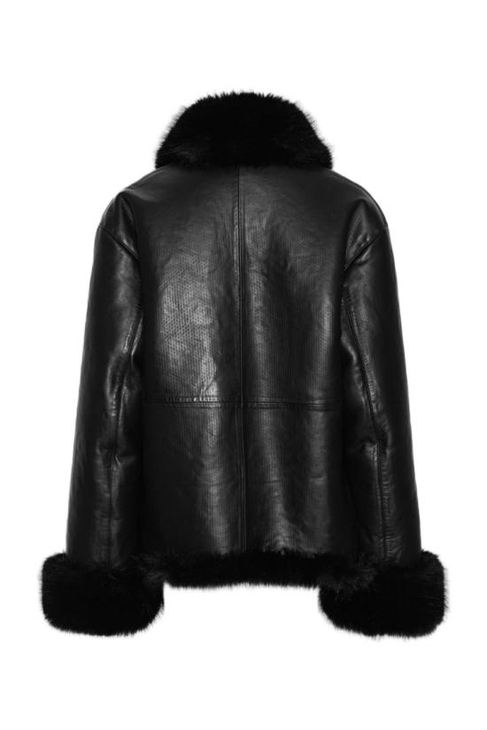 26FW 로테이트 무스탕 117004100100 Black - ROTATE