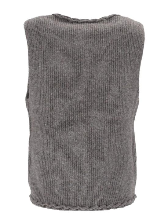 26FW 엠포리오 아르마니 가디건 EW004685AF29557 Grey - EMPORIO ARMANI