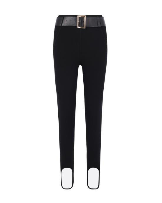 26FW 셀프 포트레이트 스트레이트 팬츠 4935657 Black
