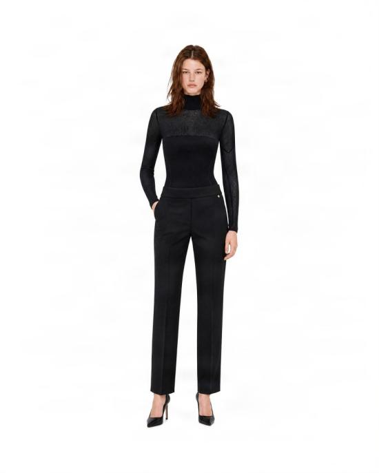 26FW 엘리자베타프랜치 탑 2736462 Black - ELISABETTA FRANCHI