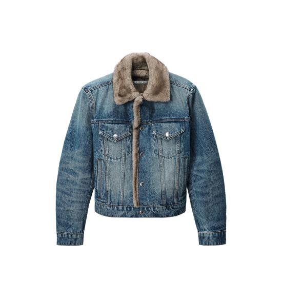 26FW 알렉산더 왕 데님 자켓 4DC4262904 427E BLUE