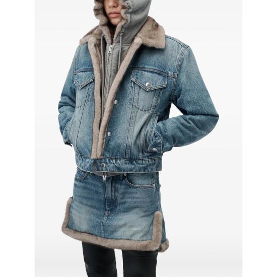 26FW 알렉산더 왕 데님 자켓 4DC4262904 427E BLUE - ALEXANDER WANG