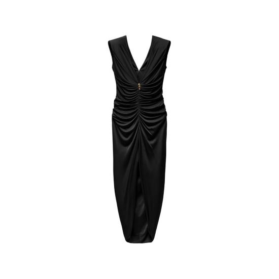 26FW 베르사체 미디 원피스 1A12497 1026705 1B000 BLACK