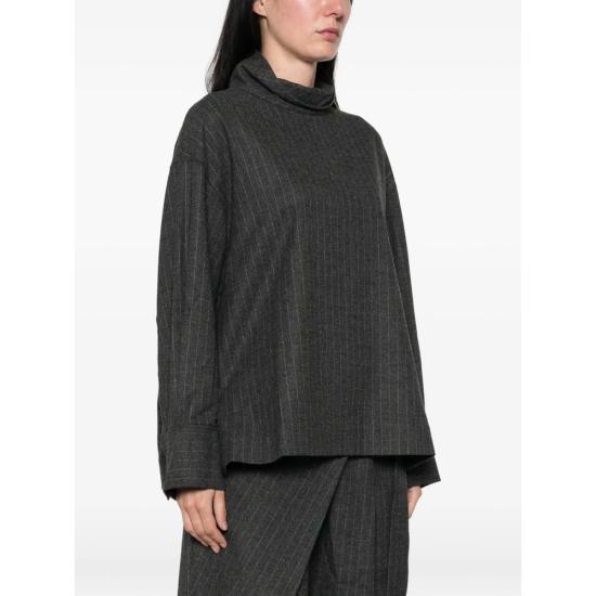 26FW 라 피신 탑 LF261WS001 FN001 102 GREY - LA PISCINE