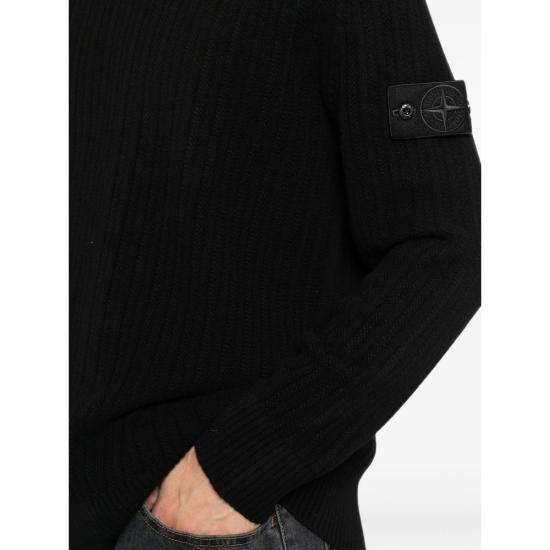 26FW 스톤 아일랜드 스웨터 155100051 S00FL V0029 BLACK - STONE ISLAND