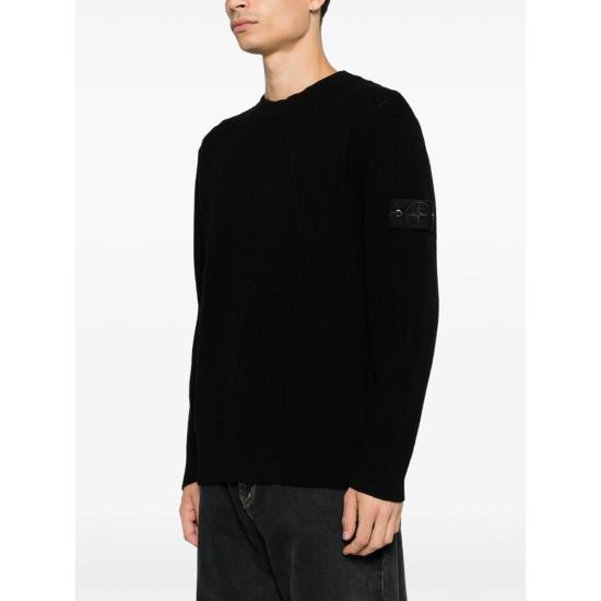 26FW 스톤 아일랜드 스웨터 155100051 S00FL V0029 BLACK - STONE ISLAND