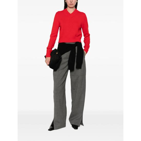 26FW 쉐르 스웨터 PUL1448 JONAS ROUGE RED - SOEUR