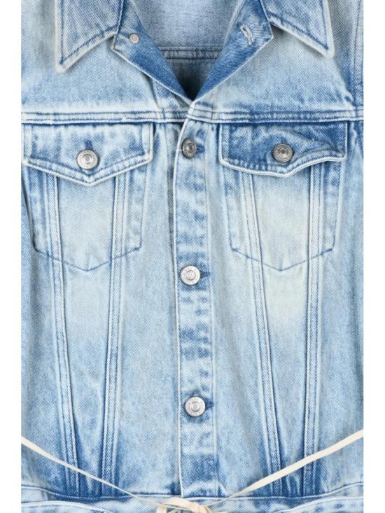  마르지엘라 점프수트 연한 파란색 분리형 데님 - MAISON MARGIELA