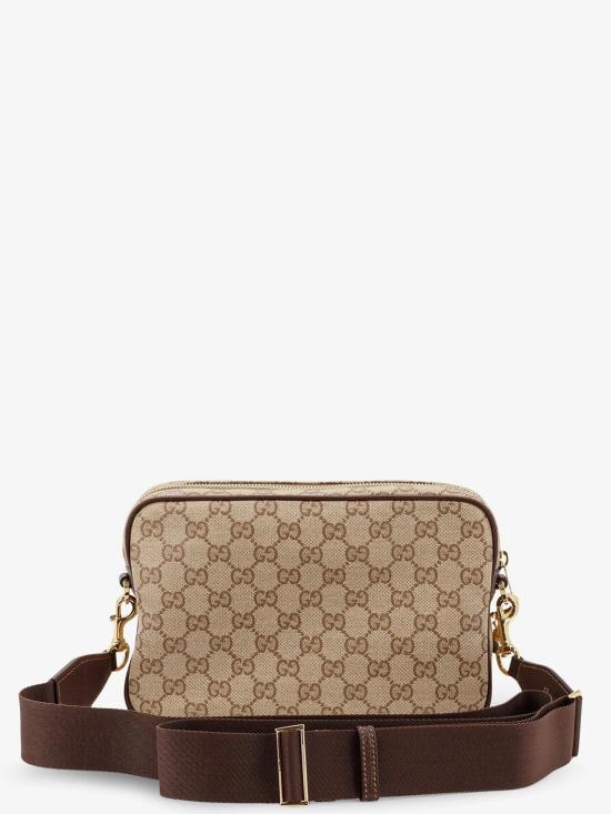 26FW 구찌 웹 스몰 크로스백 웹 스몰 크로스백 A006ZNFAGIJ8569 Beige - GUCCI
