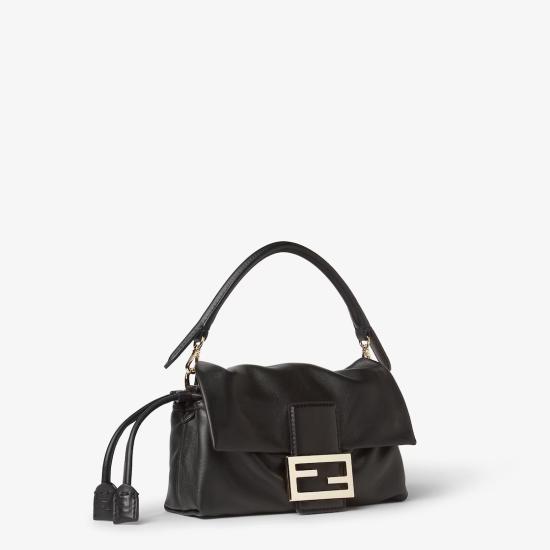 26FW 펜디 바게트 소프트 스몰 백 8BR855B1ZKF0QA1 Black - FENDI