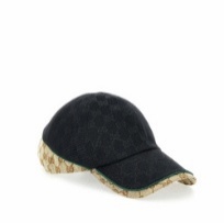 26FW 구찌 GG 코튼 캔버스 베이스볼 캡 GG 코튼 캔버스 베이스볼 캡 A001I24HBK31079 Black