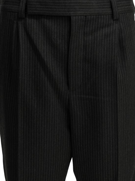 26FW 생로랑 스트레이트 팬츠 870512Y1O241161 Grey - SAINT LAURENT