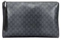 26FW 구찌 에센스 클래식 미디엄 포트폴리오 케이스 A006QOFAGIK1000 Black